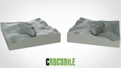 1:87 Scale - Crocodile - New Pose 1
